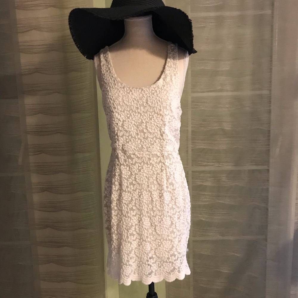 Cream dress